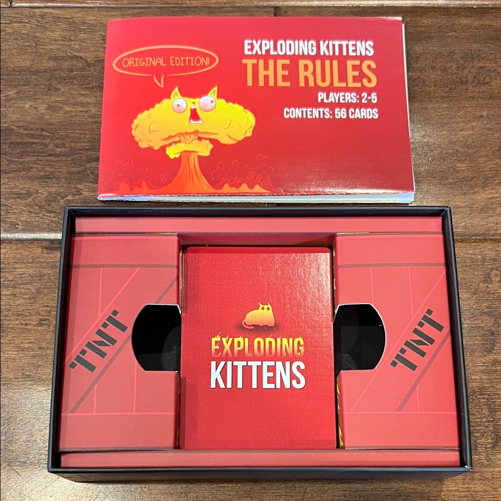 Exploding Kittens Original Edition Card Game - Picture 2 of 2